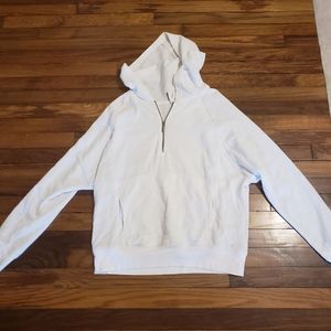 Z Supply Size S White Hoodie